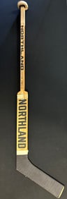 Autographed & Personalized 1974-1975 Jim Rutherford Game Used Northland Goalie Stick