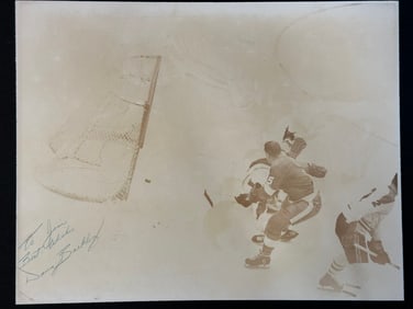 Doug Barkley 14"x11" Autographed & Personalized Matted Print