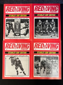Lot 4 Red Wing Magazines Stanley Cup Edition w/ 2 Inserts Apr. 1, 1965-Apr. 15, 1965 - Part 3