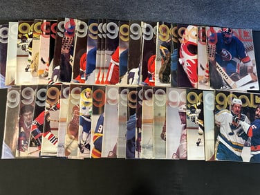 Lot 39 The National Hockey League Magazines Goal Oct. 7, 1976-Mar. 31, 1977 High Grade