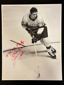 Autographed & Personalized Matted Print of Jim Peters