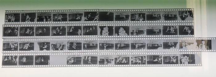 Original Lot 9 Slides April 1964 Stanley Cup Game Leafs vs. Wings Sudden Death