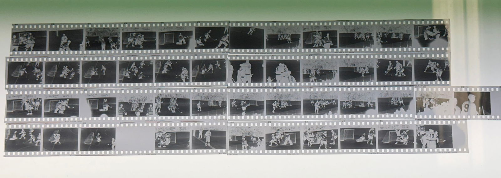 Original Lot 9 Slides April 1964 Stanley Cup Game Leafs vs. Wings Sudden Death (1 of 6)
