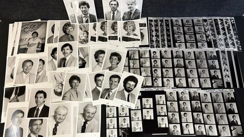 Lot 50 Original Detroit Red Wings 5x7 8x10 70s 80s 90s Photographs