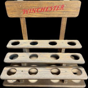 Antique Early Winchester Flashlight 3 Tier Store Display