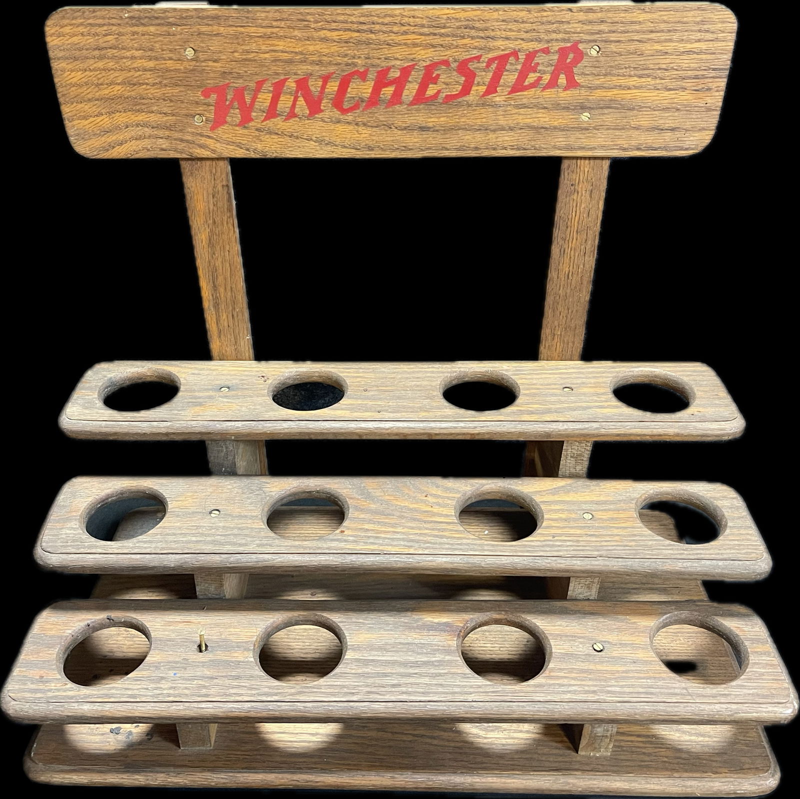 Antique Early Winchester Flashlight 3 Tier Store Display (1 of 6)