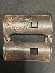 Gray Bros Patented 1870 Cast Iron Handheld Corn Sheller