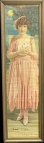 Marguerite Clark Pompeian Beauty 1921 Victorian Yardlong Framed Print