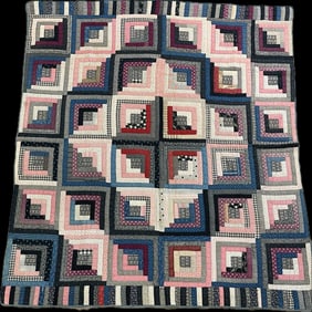 Nice Original 6'x5' Patchwork Quilt