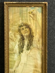 Mary Pickford Early 1900s Victorian Yardlong Framed Print