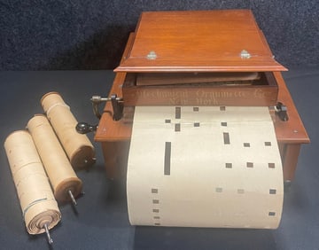 The Mechanical Orguniette Co New York Original Organ Roller