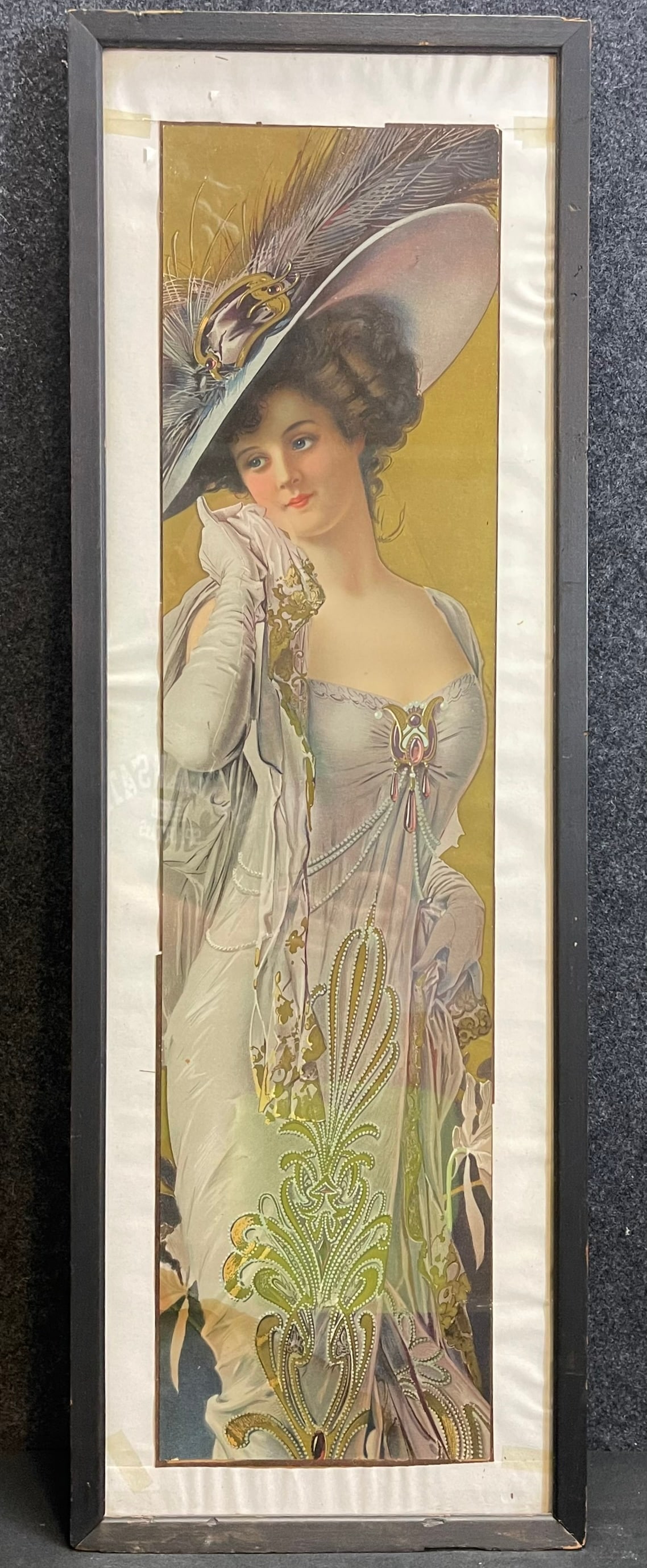 1910 Framed Forbes Pompeian Beauty Victorian Lady Print (1 of 5)