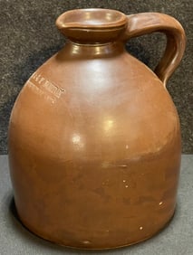 Antique Bennington Vermont E&L P Norton 1 Gallon Jug Beehive Shaped Milk Pitcher
