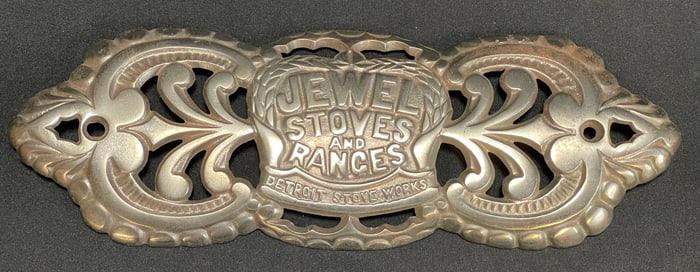 Jewel Stove & Ranges Cast Iron Ornate Stove Door