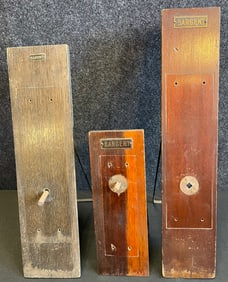 Lot 3 Early 1900s Sargent & Barrow's Hardware Store Countertop Displays