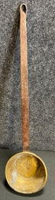 Antique 19th Century Brass & Wrought Iron Water Dipper