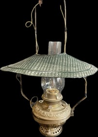 Pat'd 1888 Hanging Gas Bradley & Hubbard No 89 Chandelier General Store Lamp