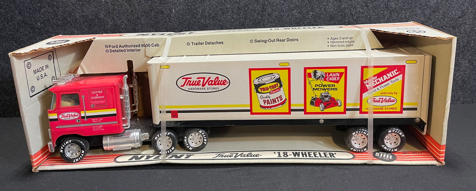 NOS Nylint True Value '18-Wheeler'  Pressed Steel Truck (1 of 8)
