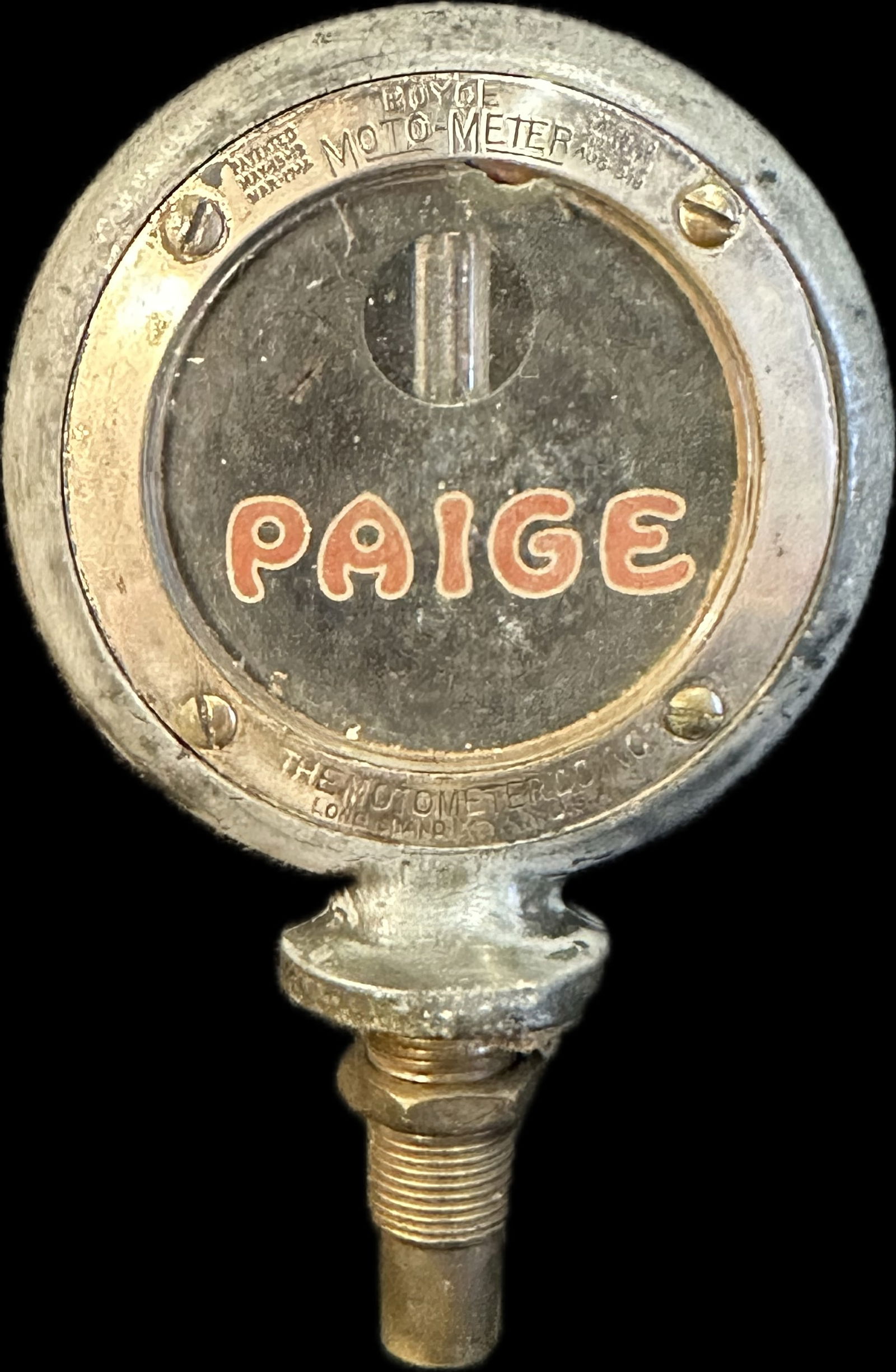 Original 1920s Paige Boyce Moto-Meter Radiator Emblem (1 of 10)