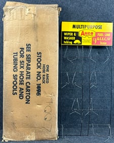 NOS Anco Wiper Washer Tubing & Fuel Line Hose Original Store Advertising Display