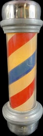 Marvy Model 55 Original 1950s Working Lighted Barber Shop Pole