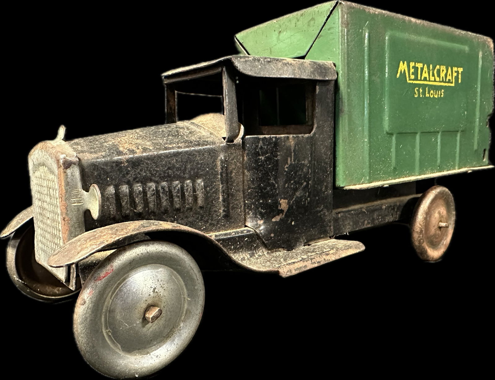 1920s Metalcraft St Louis Pressed Steel Delivery Truck (1 of 9)