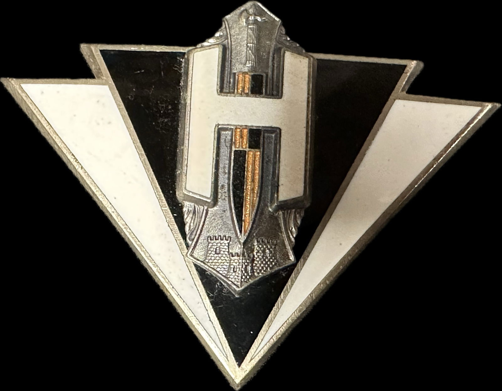 Hudson 1920s Porcelain Enamel Radiator Car Emblem Badge - High Grade (1 of 6)