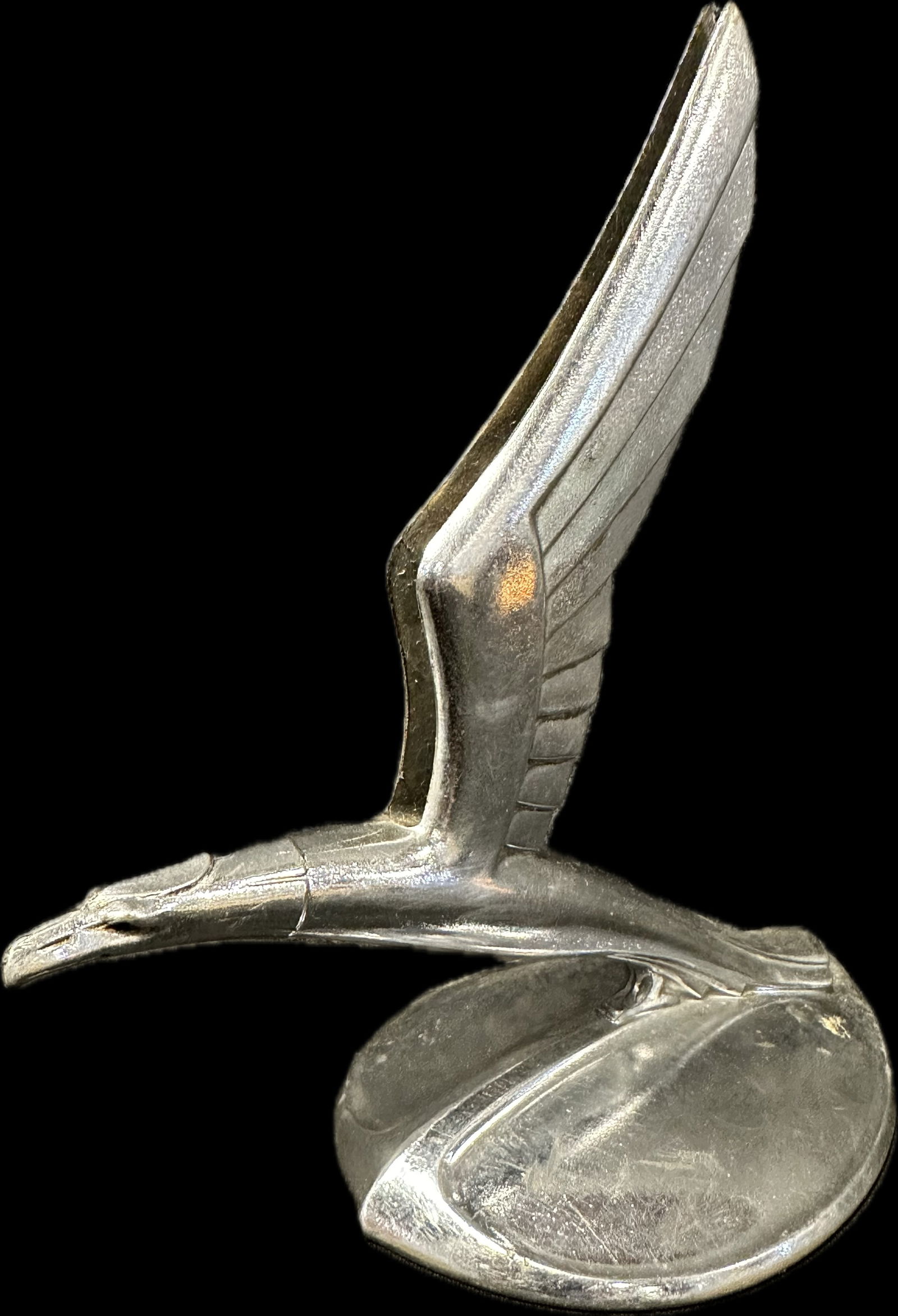 1933 Chevrolet Eagle Hood Ornament Radiator Cap Car Mascot - High Grade (1 of 8)