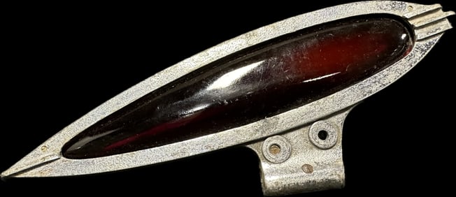 1935 1936 Ford Accessory Norlipp Glass Hood Ornament Rare