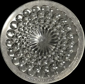 1912 Warner Lenz Clear Bubble Glass Automobile Car Lens