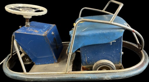Minikart Original 1950s Chain Driven 3 Wheel Battery Operated Childrens Car