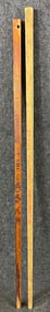 Antique Pair Early 1900s International Harvester IHC Wooden Tapered Advertising Yard Sticks