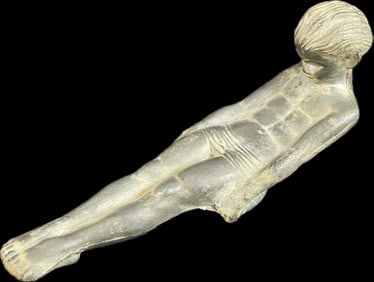 1930 Original Packard Adonis Sliding Boy Hood Ornament