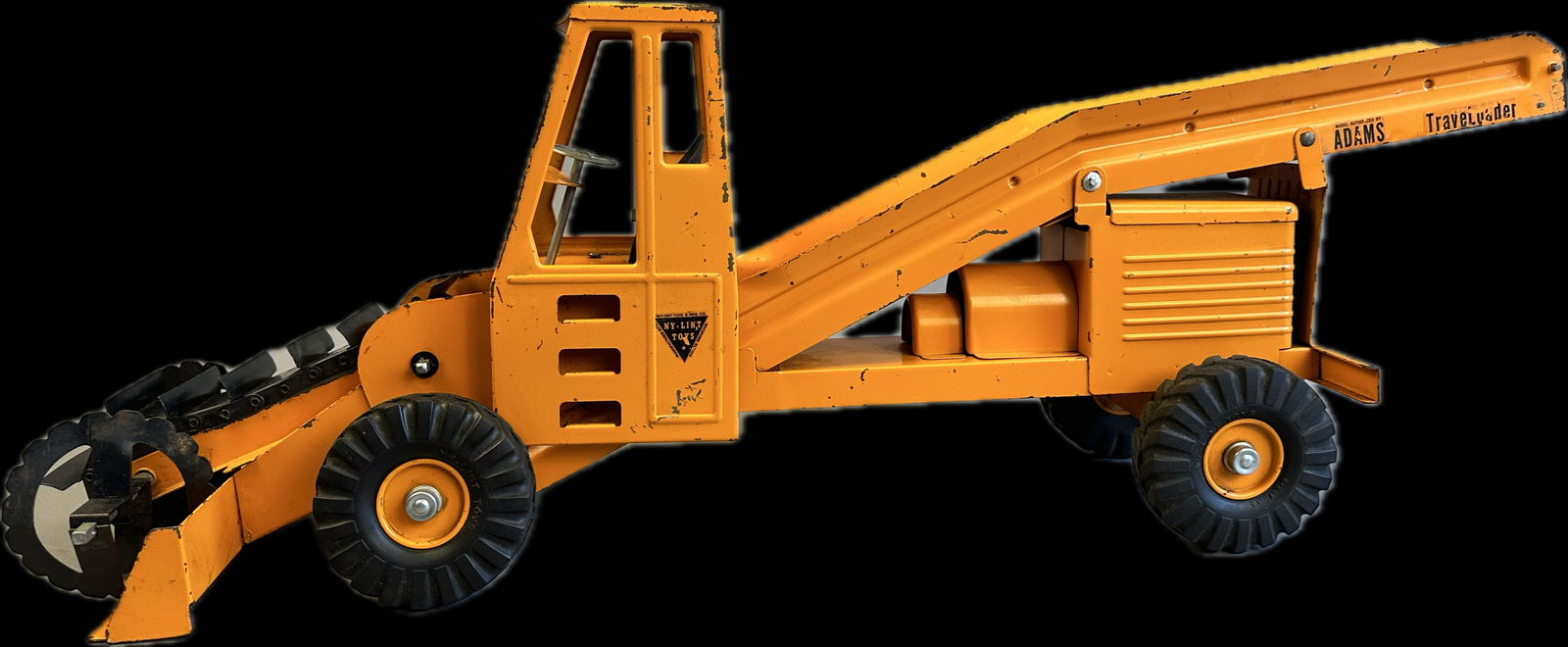 Nylint Original 1950s Adams TraveLoader Pressed Steel Construction Toy (1 of 13)