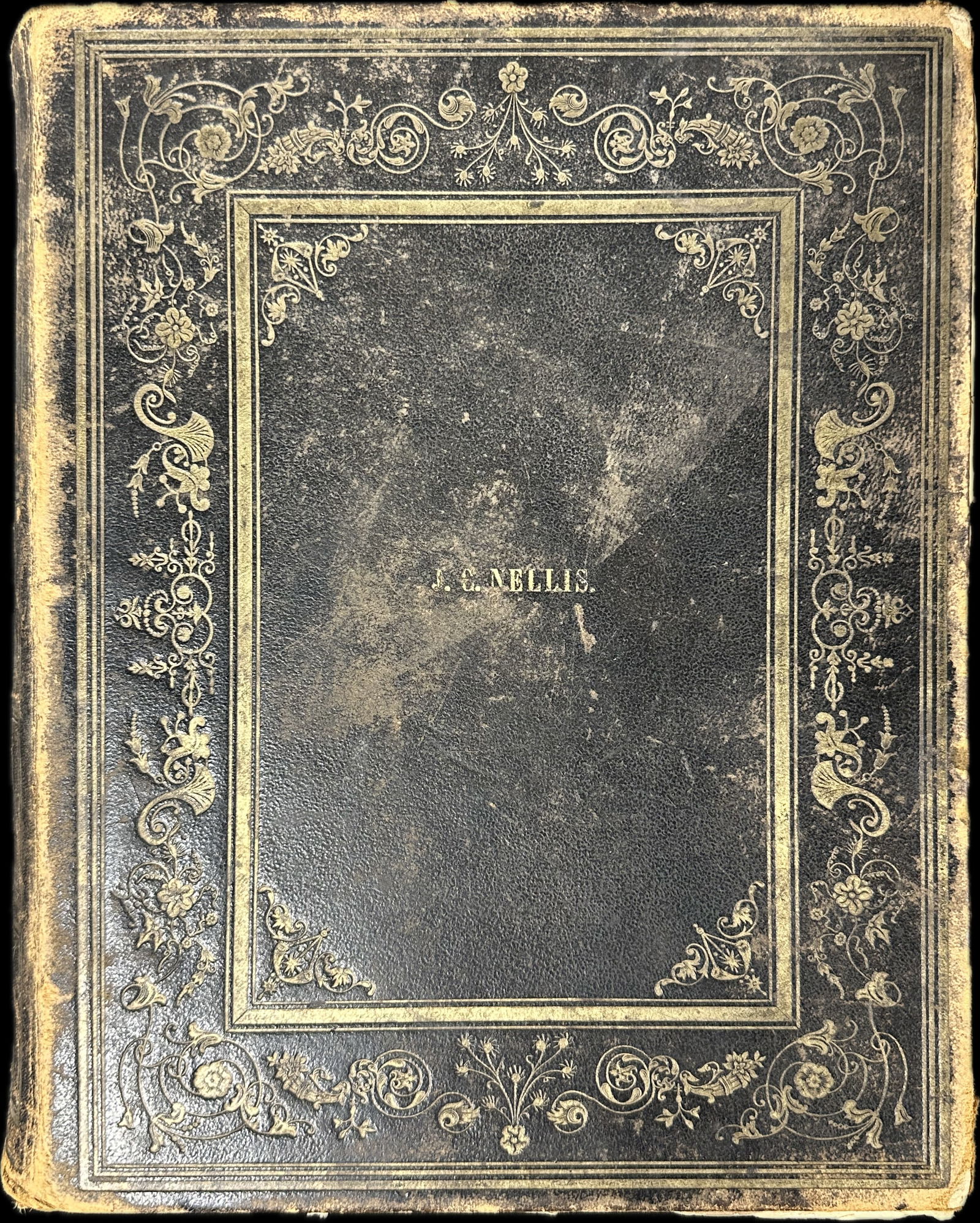 Early 19th Century Large Leather Bound Holy Bible Dated 1869 879 Pages (1 of 17)