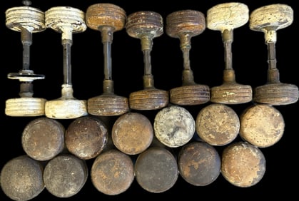 Fantastic Lot 26 Matching Eastlake Victorian Wooden Door Knobs