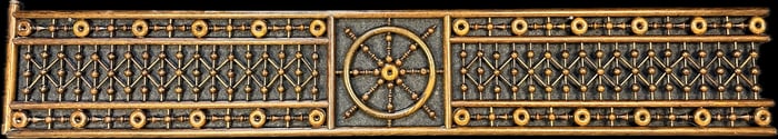 Beautiful 19th Century Decorative Fretwork Gingerbread Stick & Ball Architectural Piece
