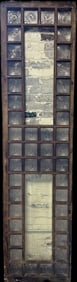 Fantastic Frank Lloyd Wright 45 Panel Luxfor Amethyst Prism Architectural Glass Tile Window