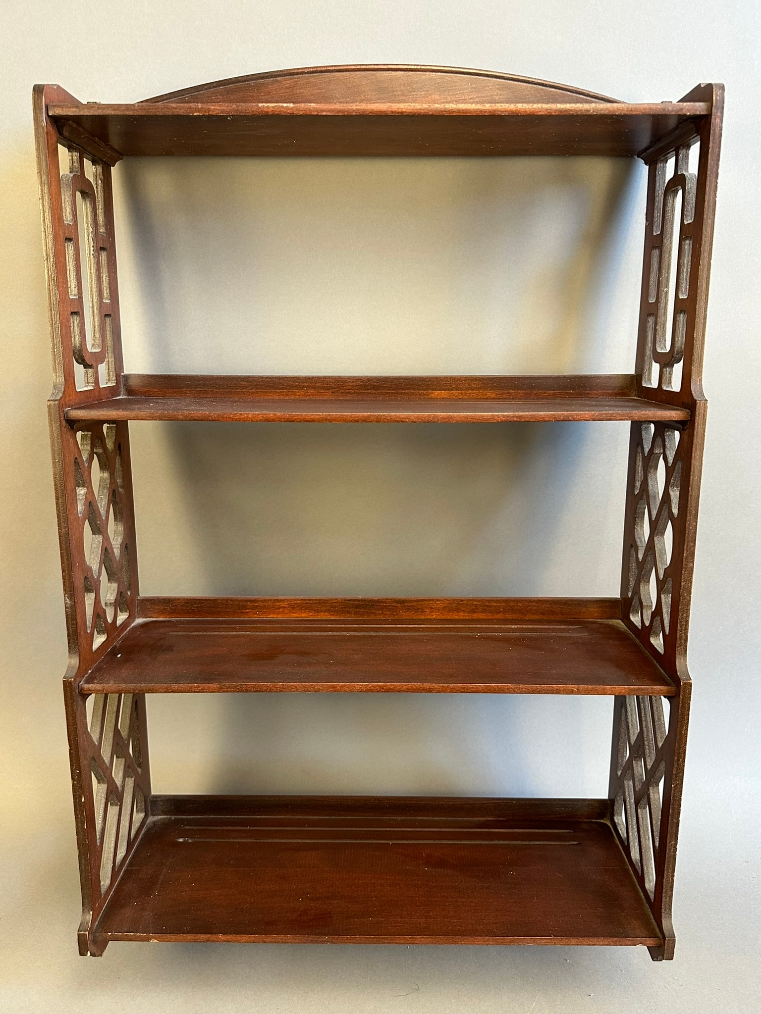 Victorian Wooden Hanging Wall Shelf (1 of 8)