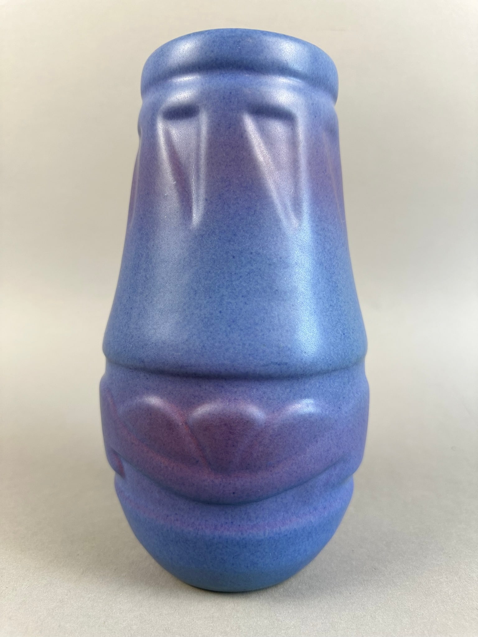 Van Briggle Southwest Aztec Vase Blue Signed 8.5" (1 of 9)