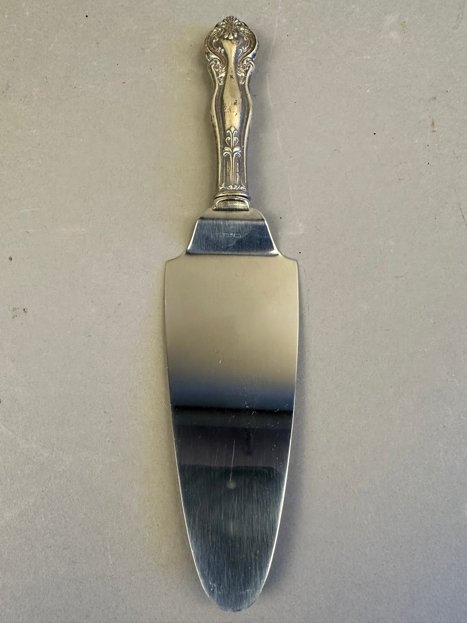 Antique 1920s Sterling Handled Cake Serving Knife (1 of 13)