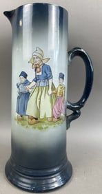 Antique Usona Goodwin Porcelain Tankard Sunbonnet