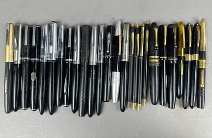 26 Art Deco Era Fountain Pens Pencils Parker