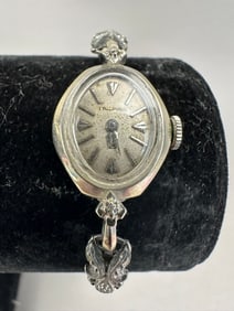 Antique Hallmark 14K White Gold Ladies Watch 14 Grams