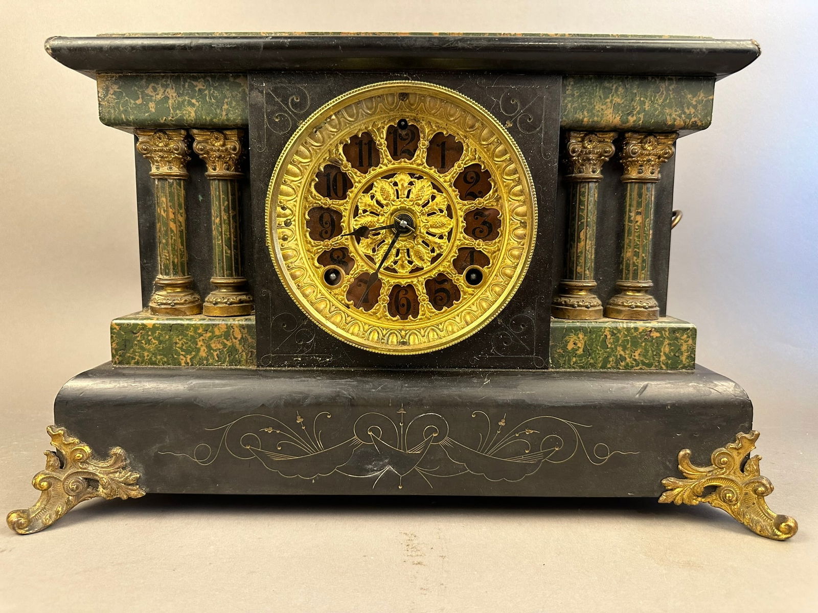Antique Victorian Era Seth Thomas Mantel Clock (1 of 17)