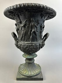 19th Century Bronze Medici Grand Tour Vase Urn