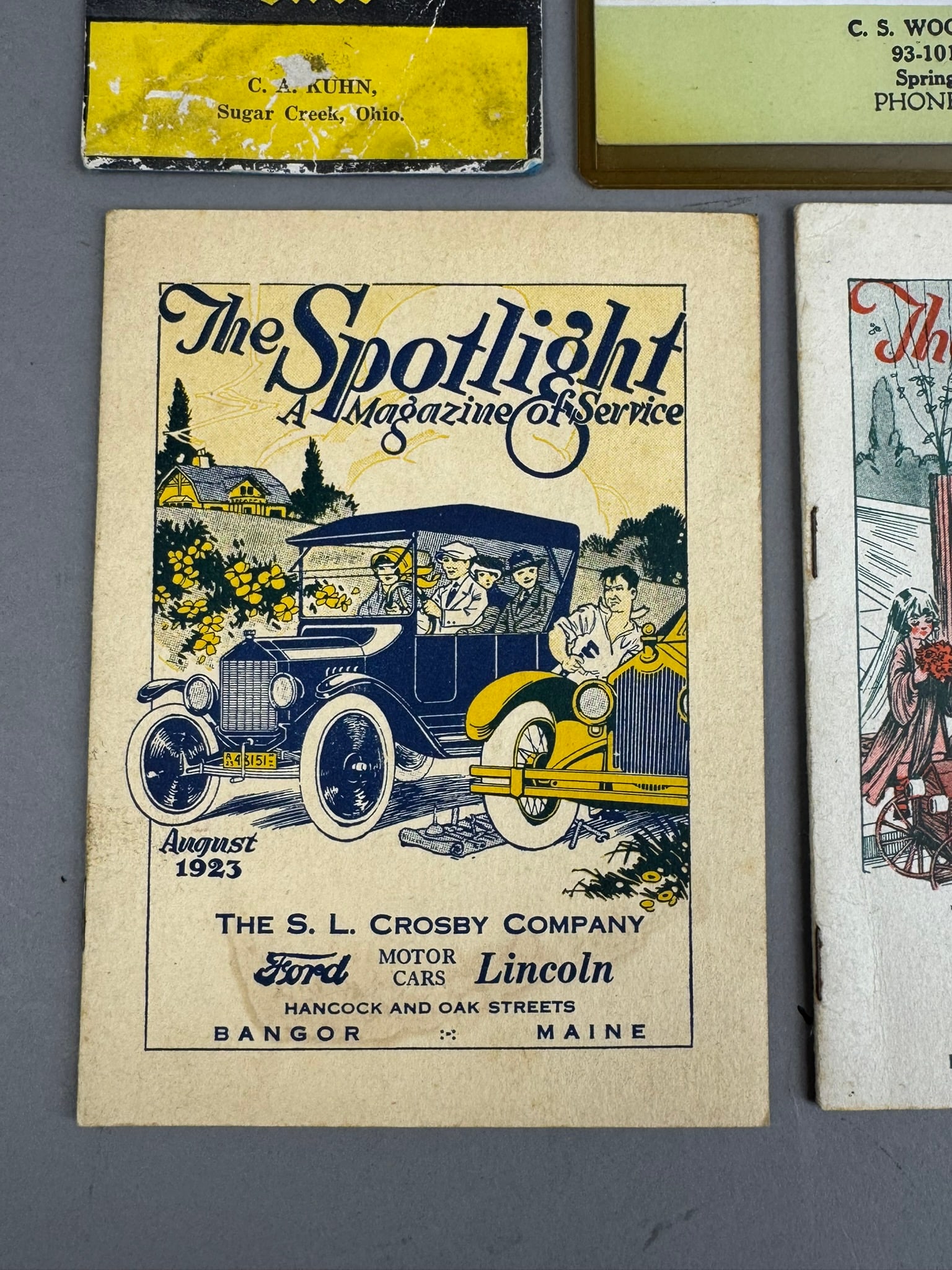 4 Original 1920s Fort The Spotlight  Magazine Lot (1 of 9)