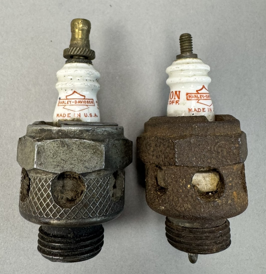 2 Original Champion 3 Harley Davidson Spark Plugs (1 of 11)