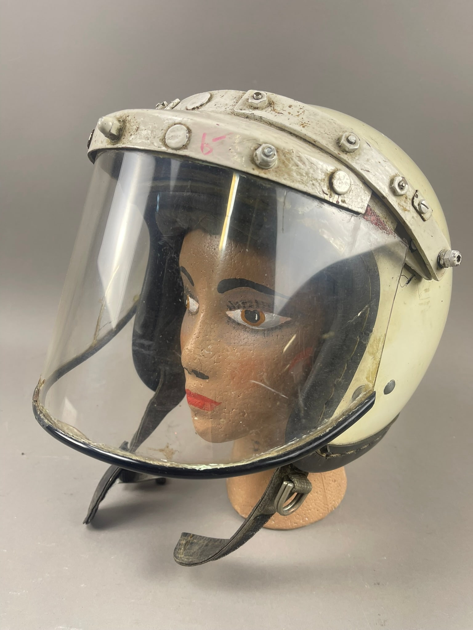 1960s Authentic Harley Davidson Motorcycle Helmet (1 of 8)