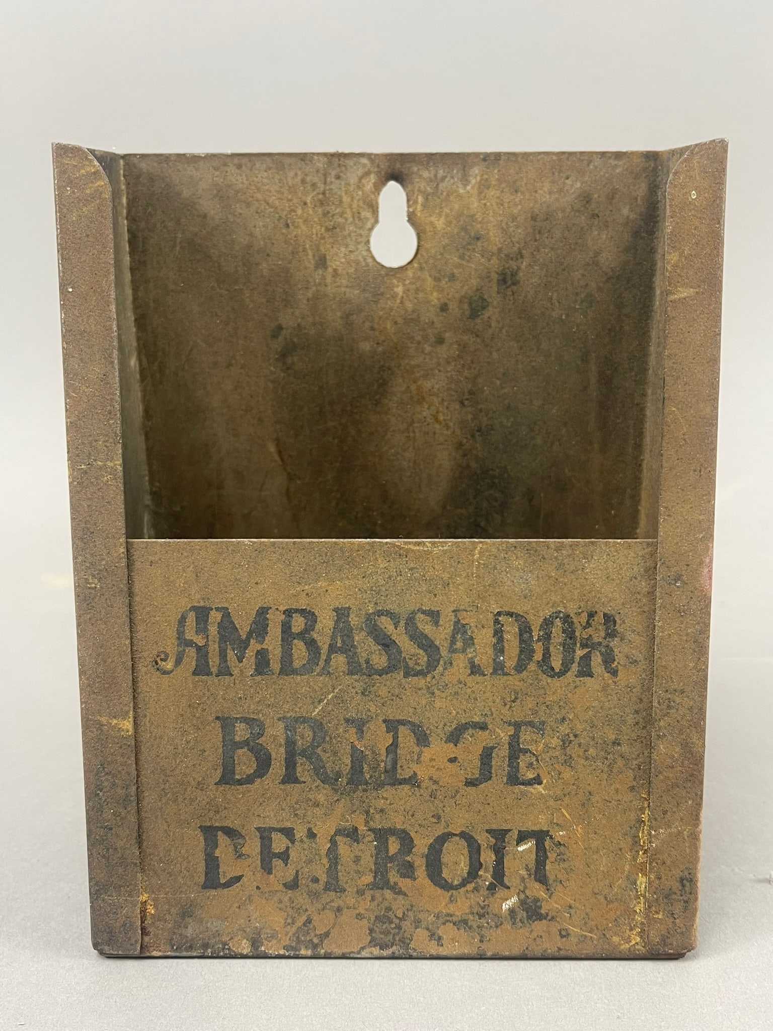 1930s Ambassador Bridge Detroit Wall Map Display (1 of 9)